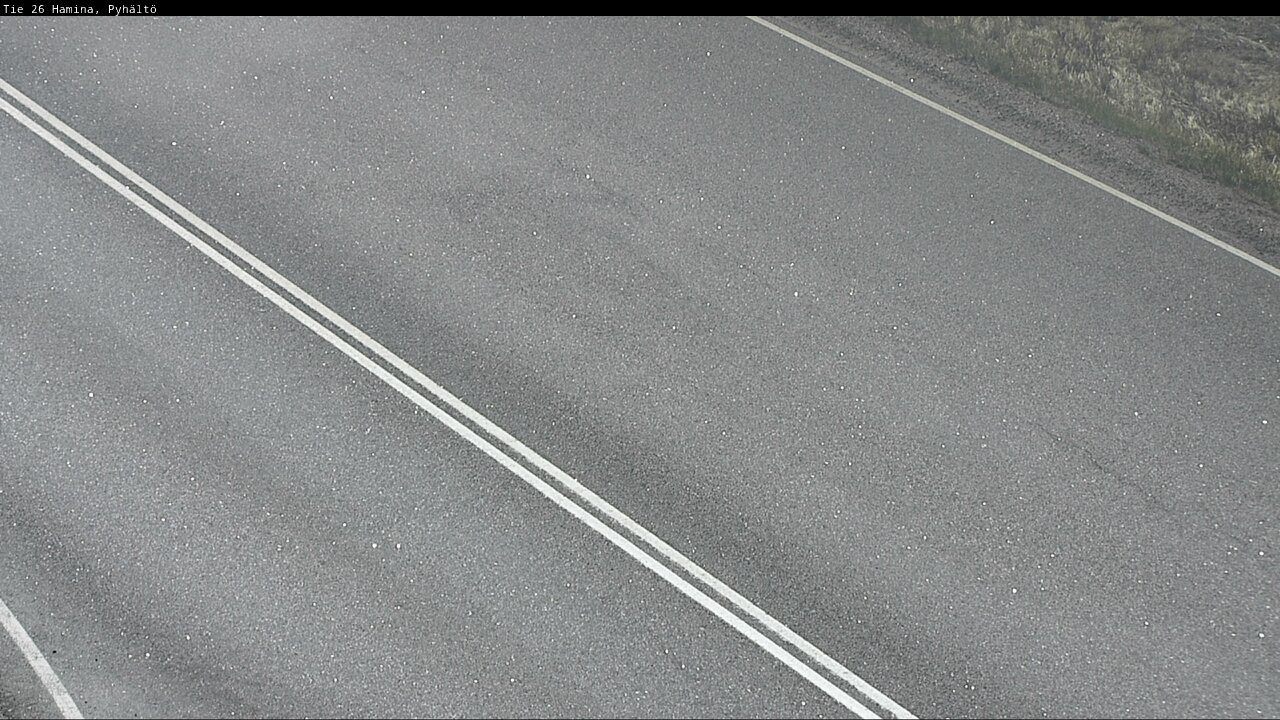 Weather Camera Image Väg 26 Pyhältö, Hamina, Kymenlaakso