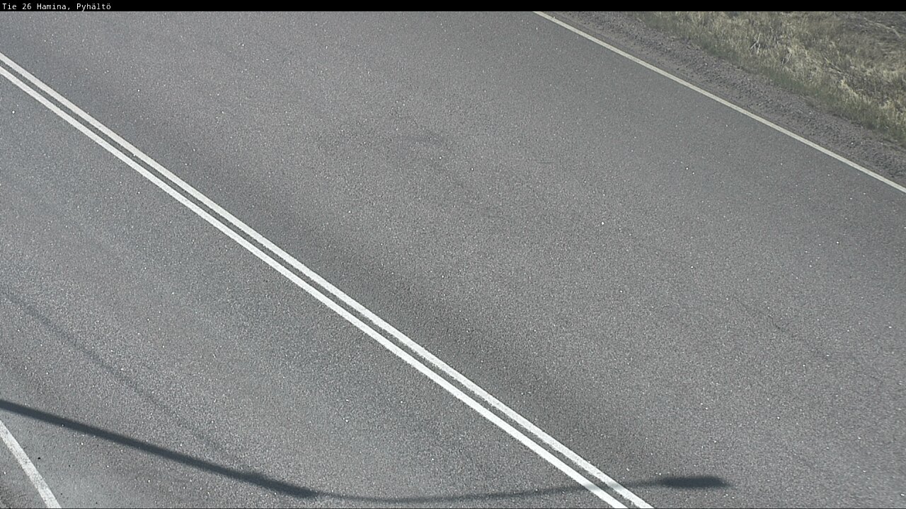 Weather Camera Image Väg 26 Pyhältö, Hamina, Kymenlaakso