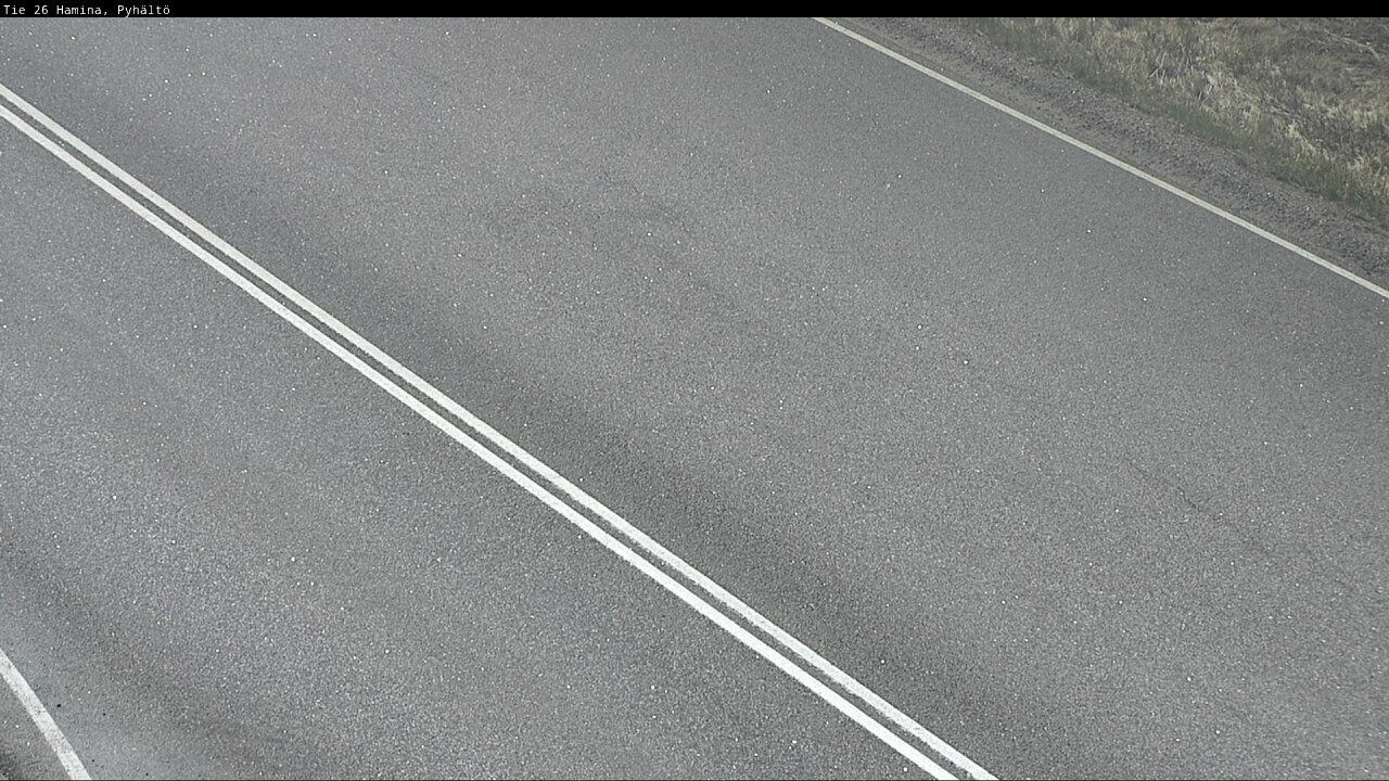 Weather Camera Image Väg 26 Pyhältö, Hamina, Kymenlaakso