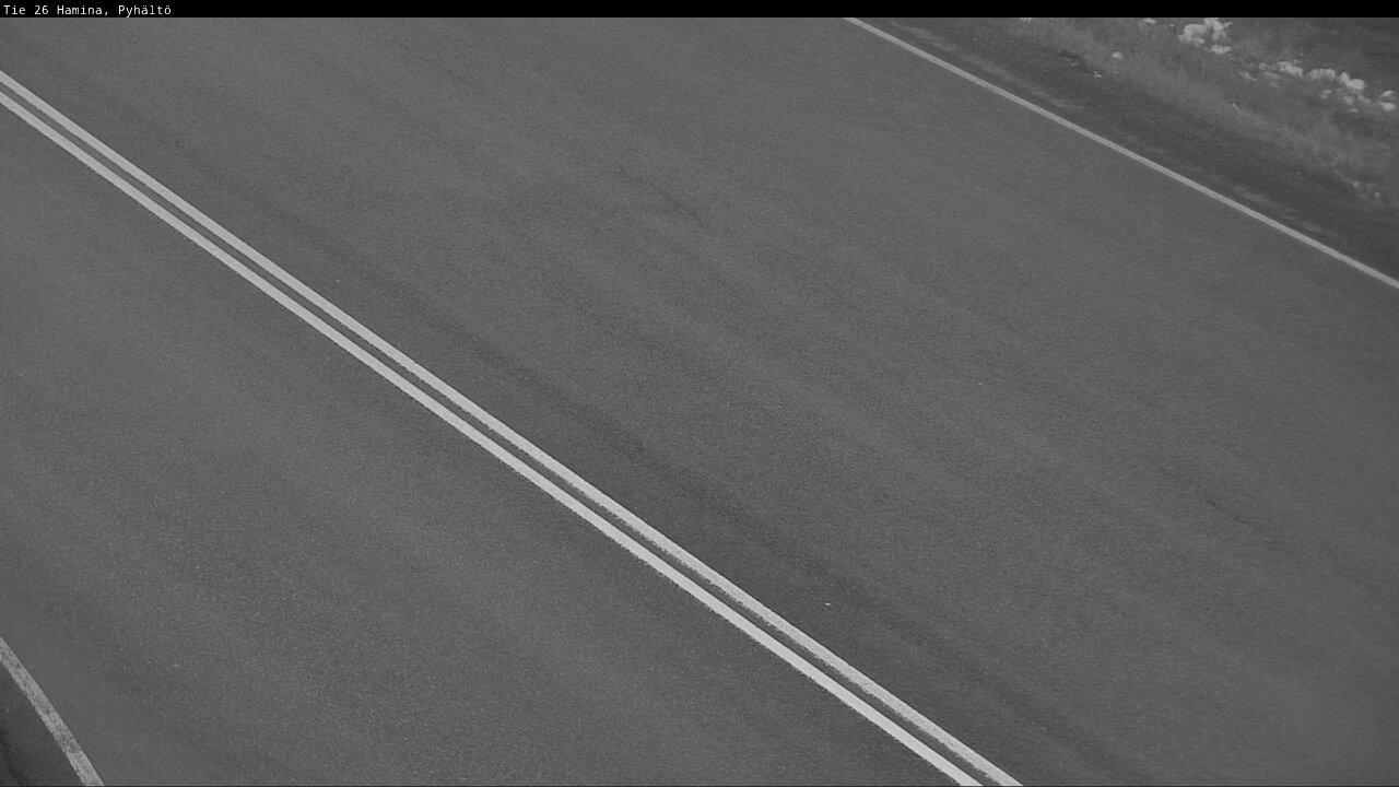 Weather Camera Image Road 26 Hamina, Pyhältö, Hamina, Kymenlaakso