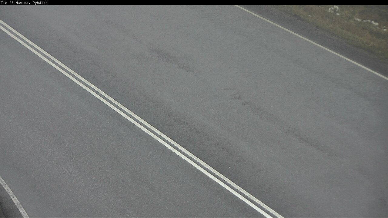 Weather Camera Image Väg 26 Pyhältö, Hamina, Kymenlaakso