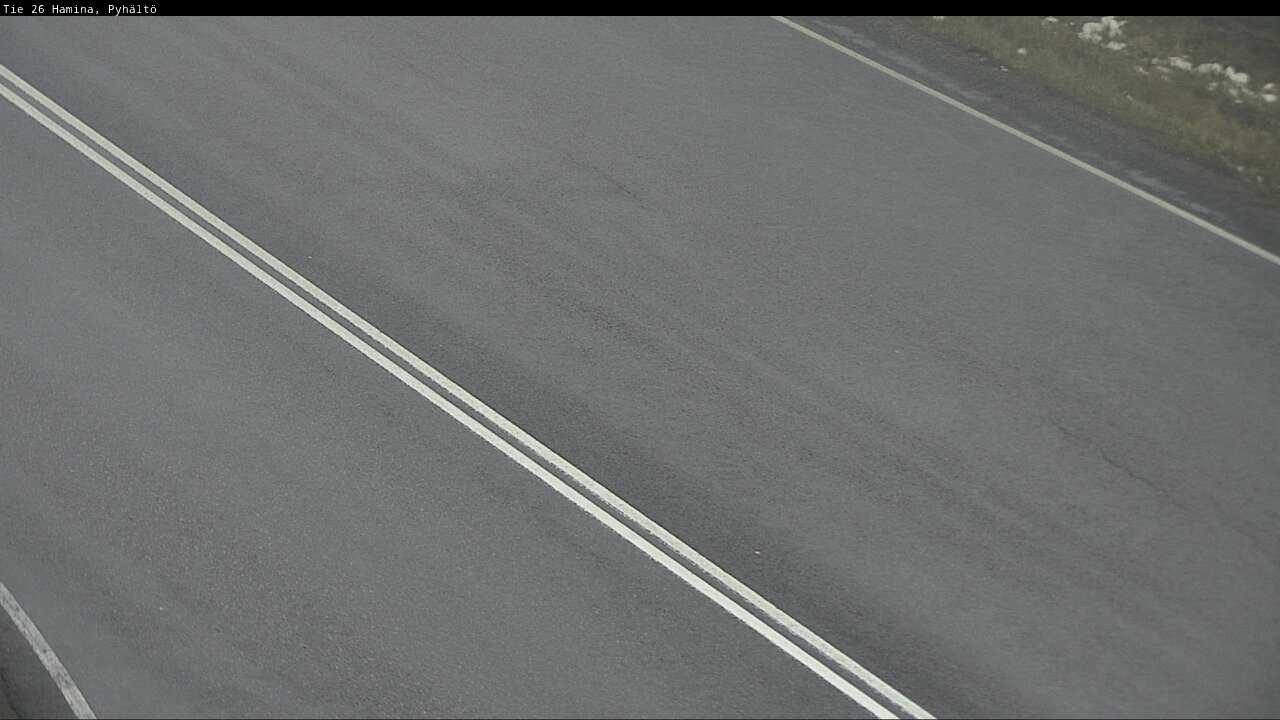 Weather Camera Image Road 26 Hamina, Pyhältö, Hamina, Kymenlaakso