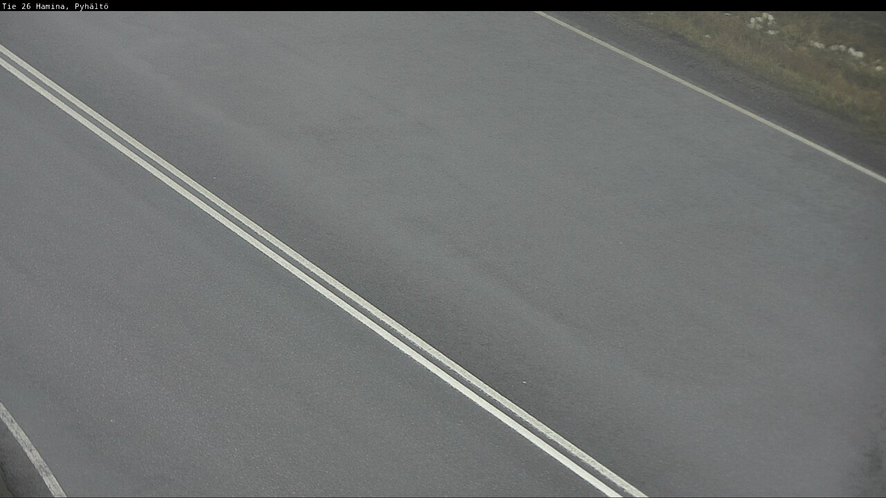 Weather Camera Image Väg 26 Pyhältö, Hamina, Kymenlaakso
