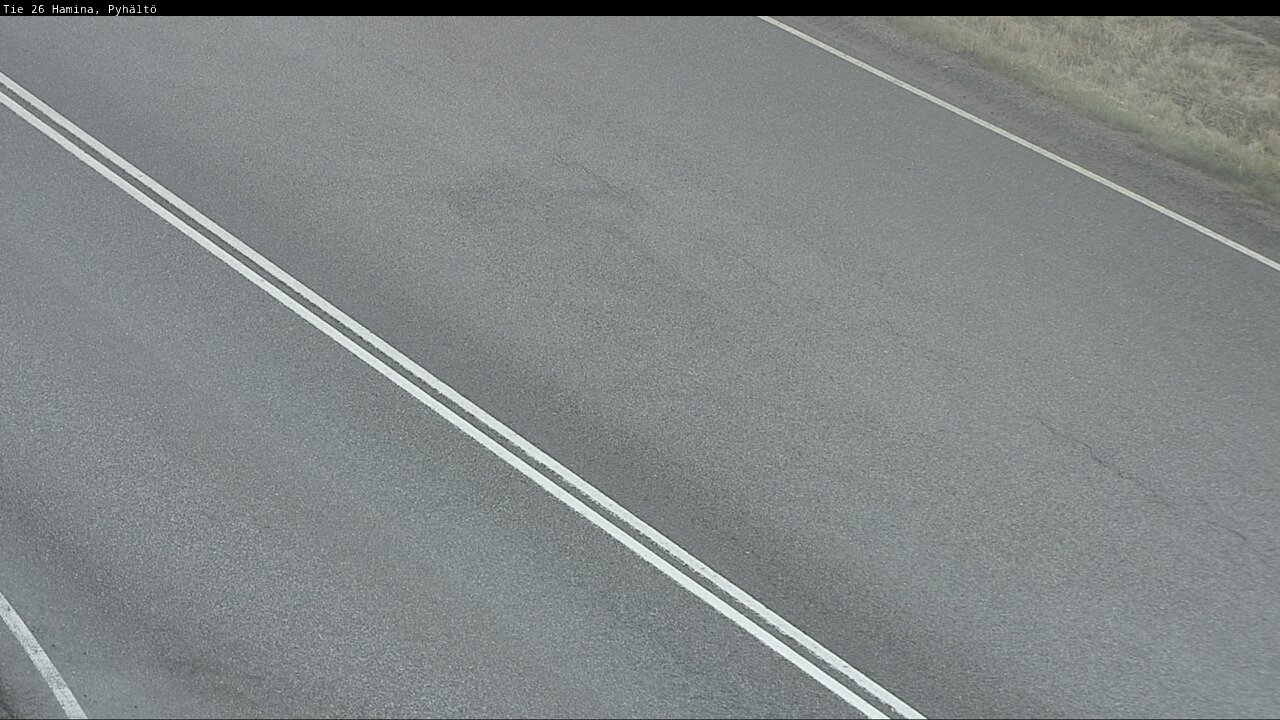 Weather Camera Image Väg 26 Pyhältö, Hamina, Kymenlaakso