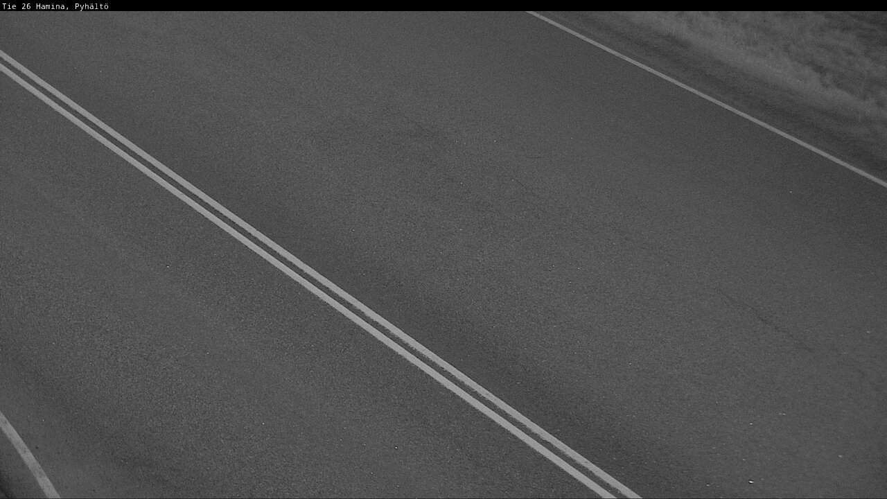 Weather Camera Image Väg 26 Pyhältö, Hamina, Kymenlaakso