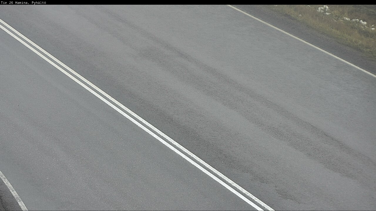 Weather Camera Image Väg 26 Pyhältö, Hamina, Kymenlaakso