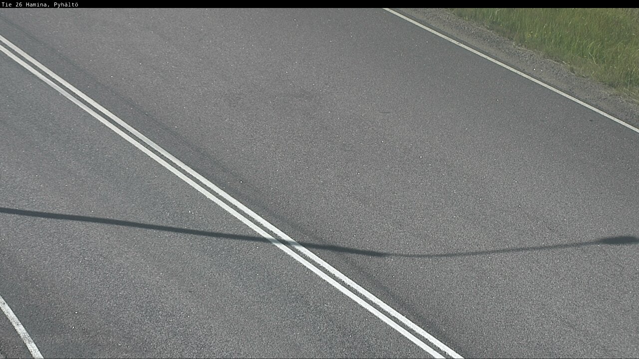 Weather Camera Image Road 26 Hamina, Pyhältö, Hamina, Kymenlaakso