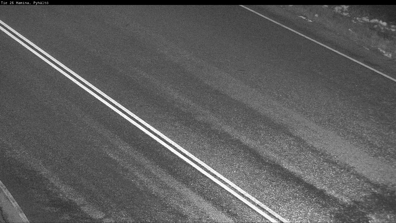 Weather Camera Image Road 26 Hamina, Pyhältö, Hamina, Kymenlaakso