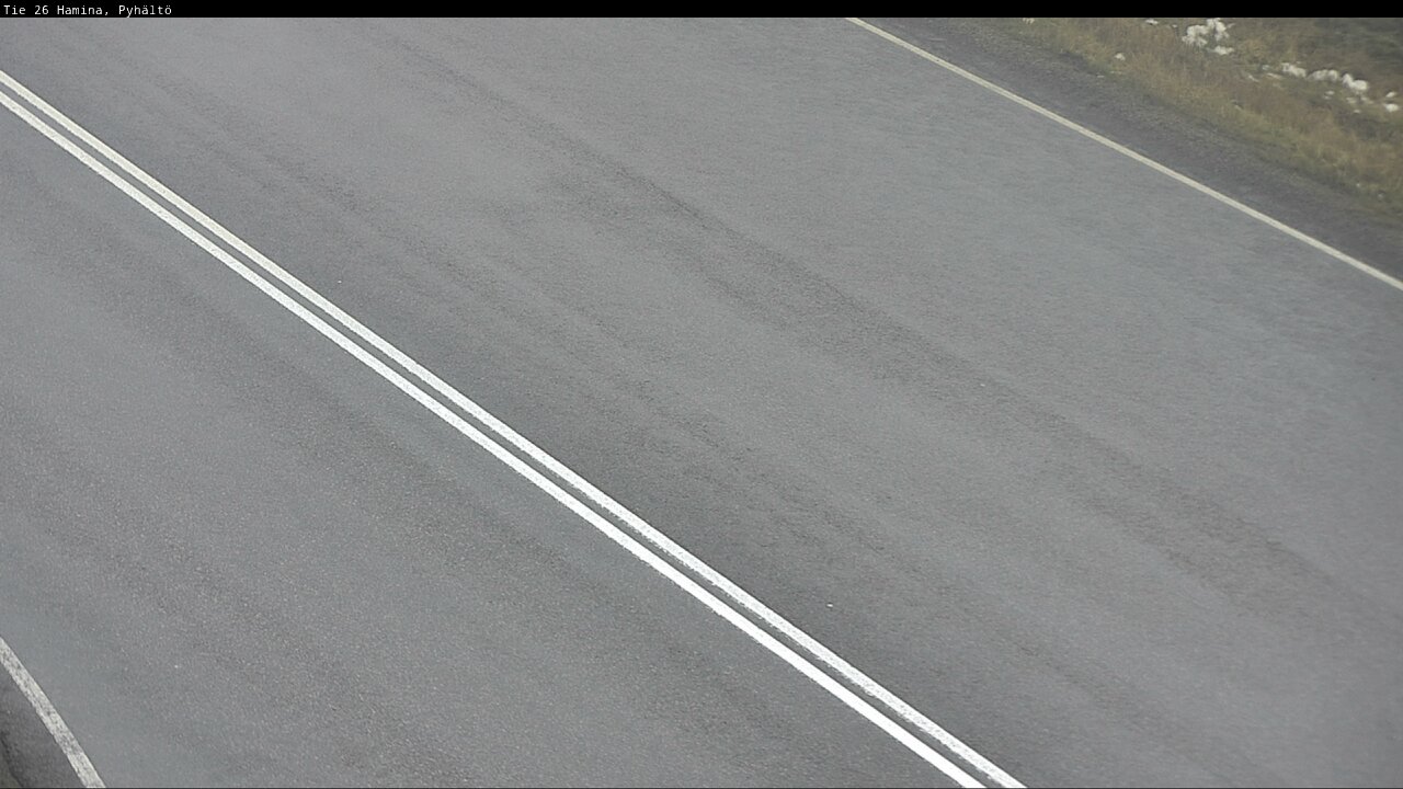 Weather Camera Image Road 26 Hamina, Pyhältö, Hamina, Kymenlaakso