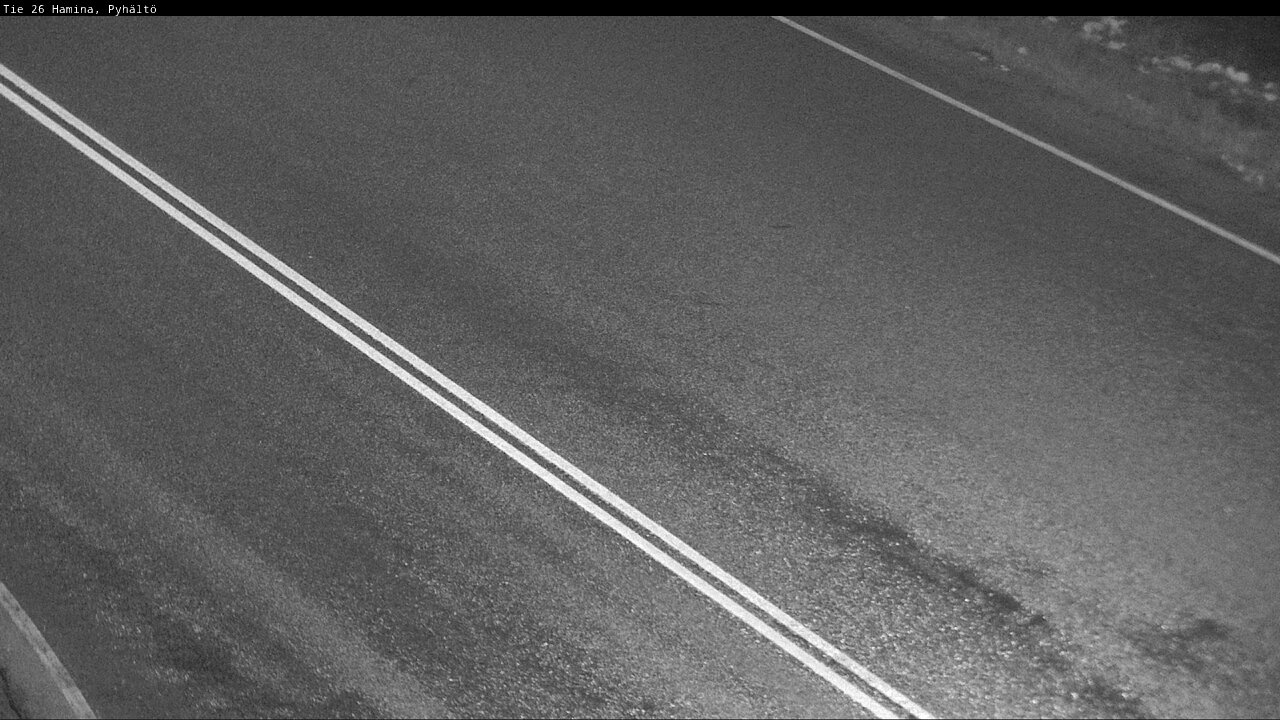 Weather Camera Image Road 26 Hamina, Pyhältö, Hamina, Kymenlaakso