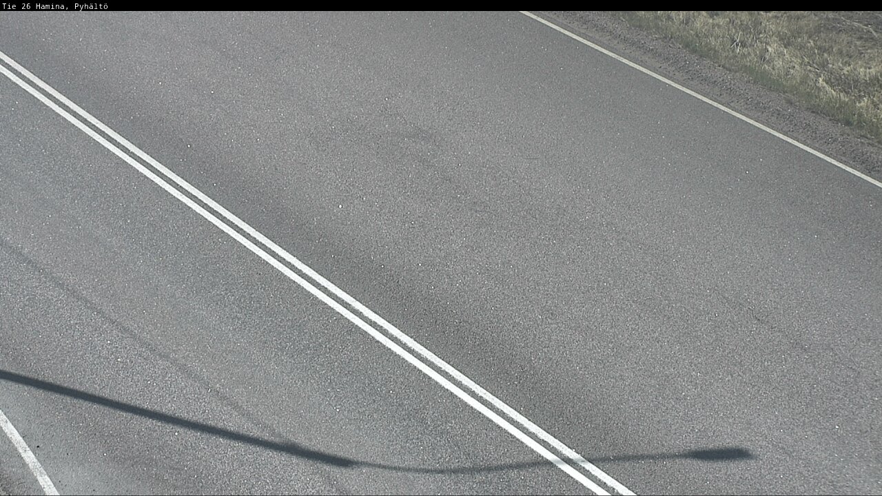 Weather Camera Image Väg 26 Pyhältö, Hamina, Kymenlaakso