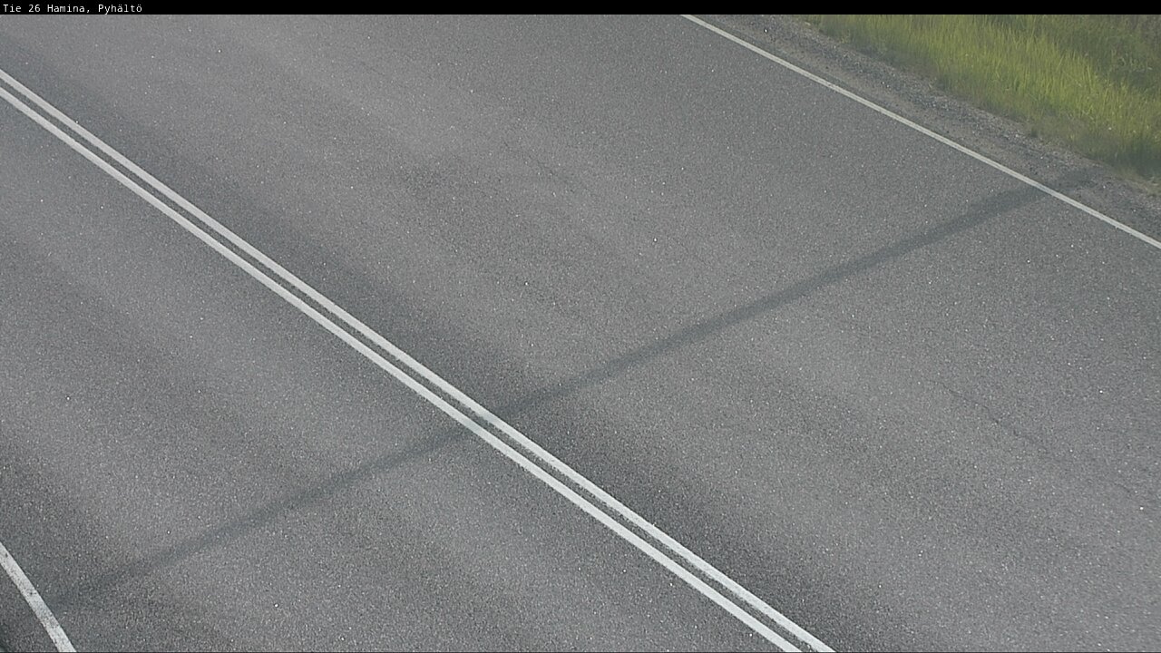 Weather Camera Image Road 26 Hamina, Pyhältö, Hamina, Kymenlaakso