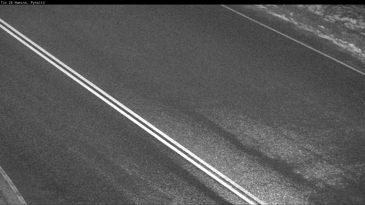 Weather Camera Image Road 26 Hamina, Pyhältö, Hamina, Kymenlaakso