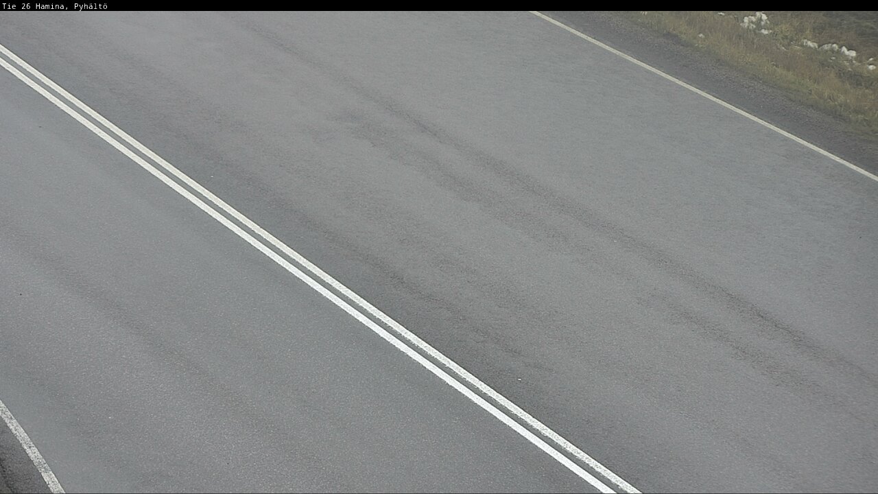 Weather Camera Image Väg 26 Pyhältö, Hamina, Kymenlaakso