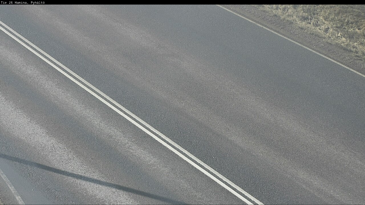 Weather Camera Image Road 26 Hamina, Pyhältö, Hamina, Kymenlaakso