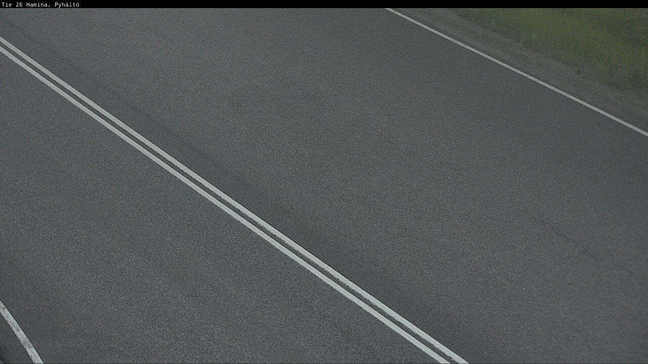 Weather Camera Image Road 26 Hamina, Pyhältö, Hamina, Kymenlaakso