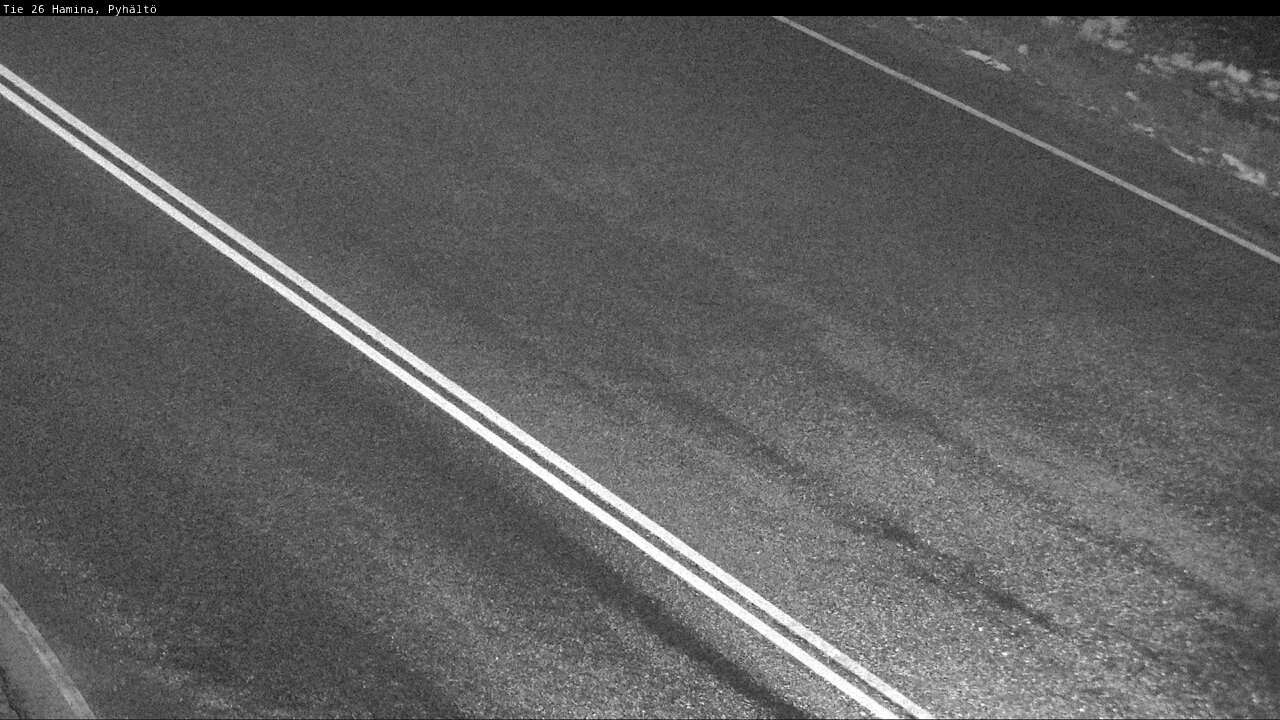 Weather Camera Image Road 26 Hamina, Pyhältö, Hamina, Kymenlaakso