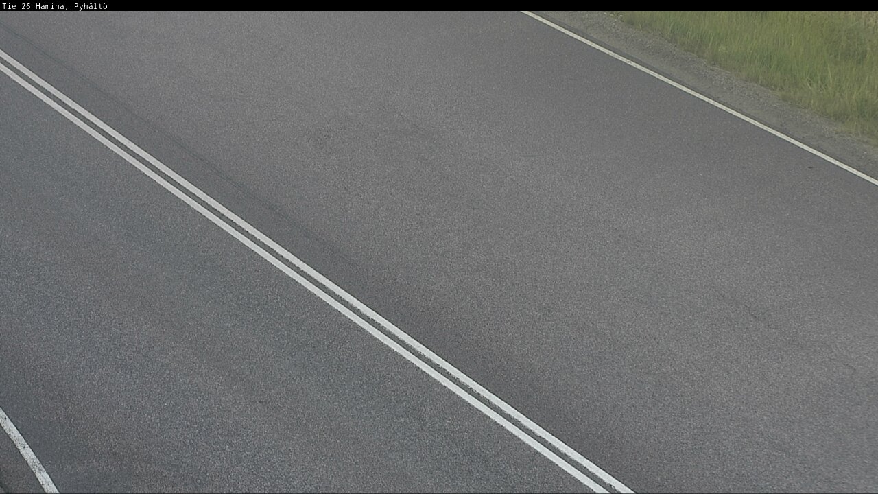 Weather Camera Image Road 26 Hamina, Pyhältö, Hamina, Kymenlaakso