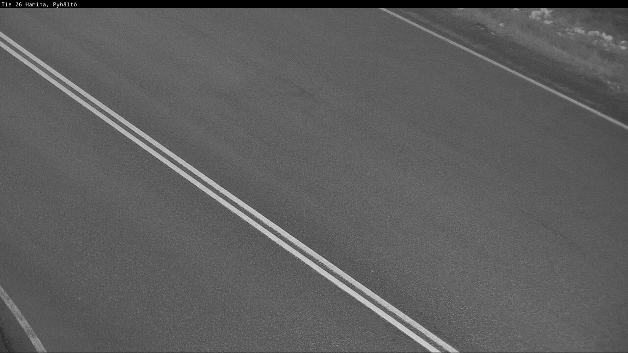 Weather Camera Image Road 26 Hamina, Pyhältö, Hamina, Kymenlaakso