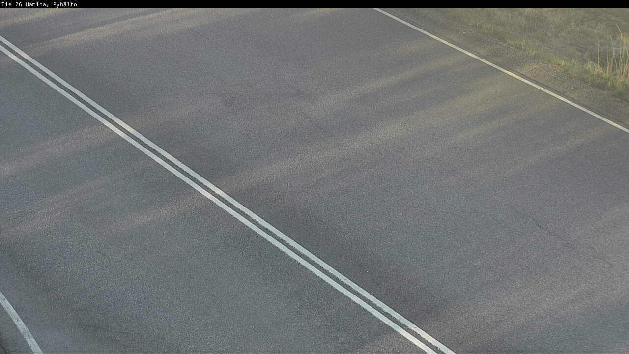 Weather Camera Image Väg 26 Pyhältö, Hamina, Kymenlaakso