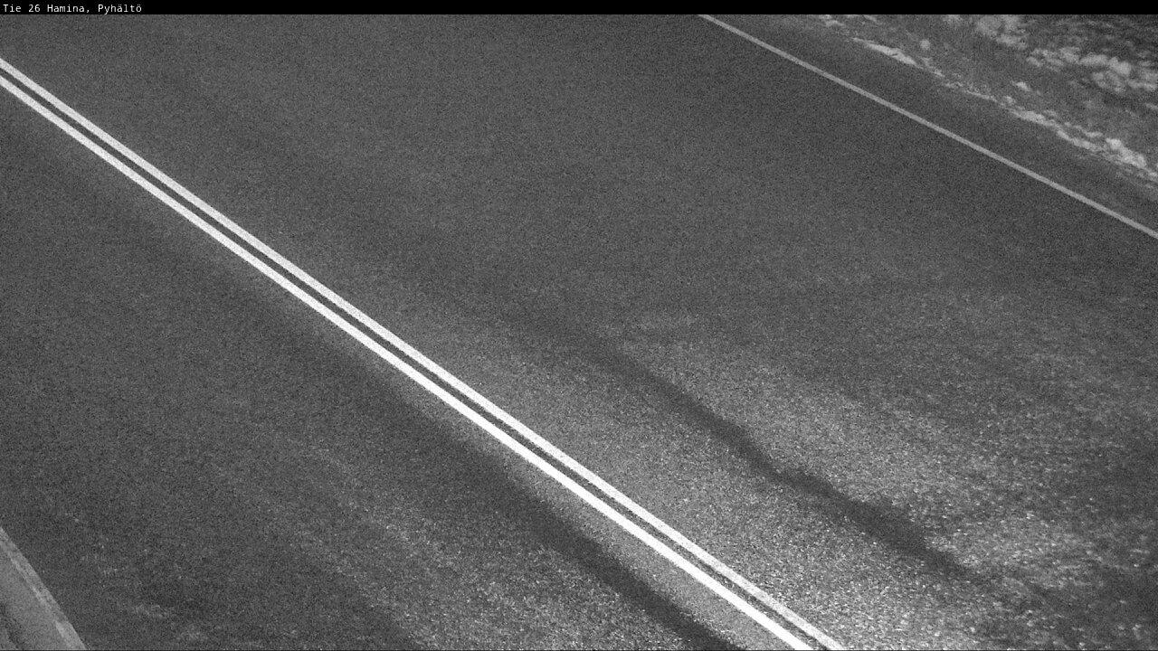 Weather Camera Image Road 26 Hamina, Pyhältö, Hamina, Kymenlaakso