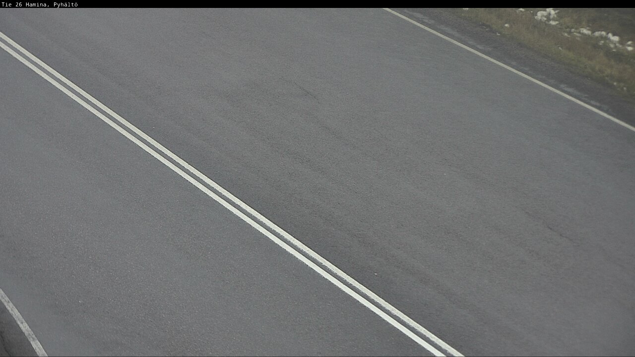 Weather Camera Image Road 26 Hamina, Pyhältö, Hamina, Kymenlaakso
