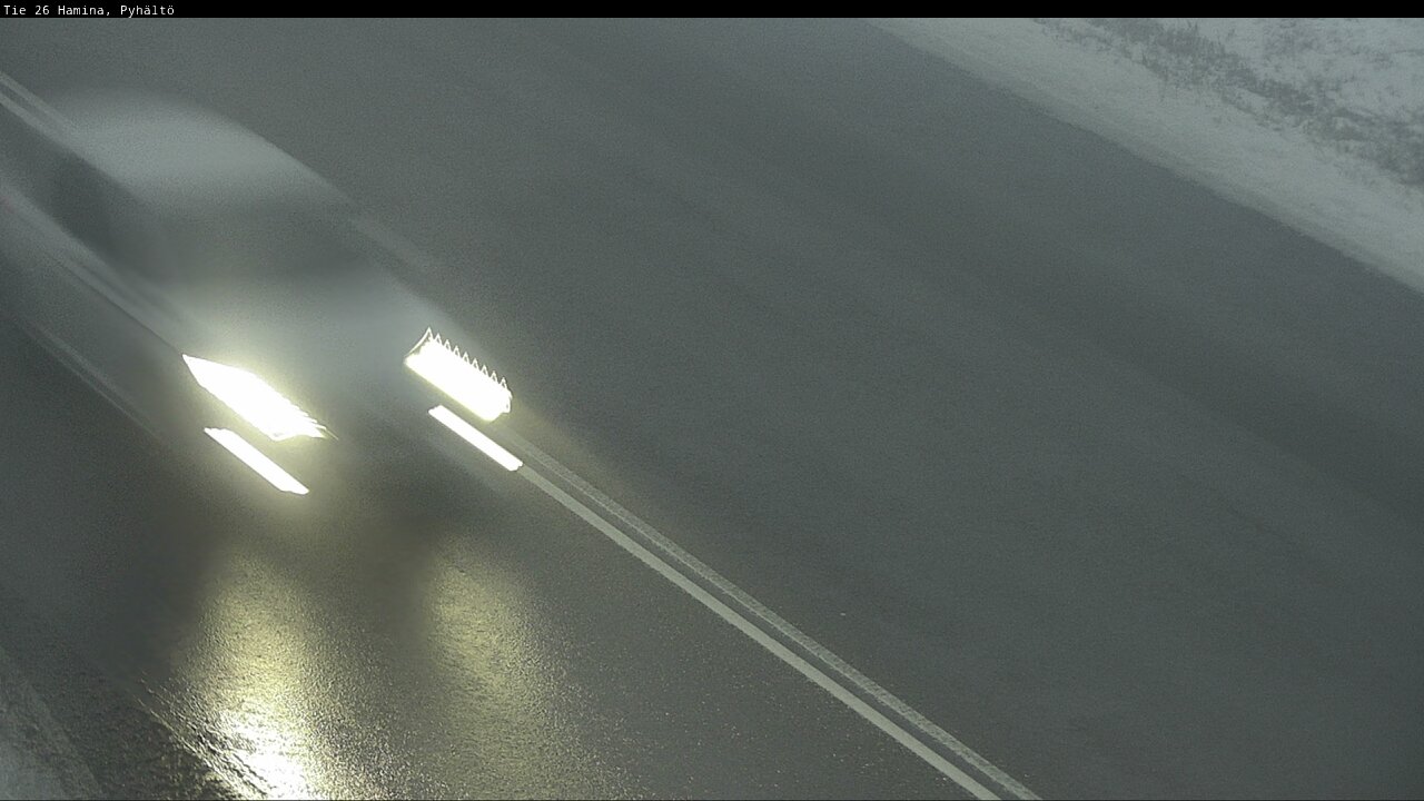 Kelikamerat Kuva Tie 26 Hamina, Pyhältö, Hamina, Kymenlaakso