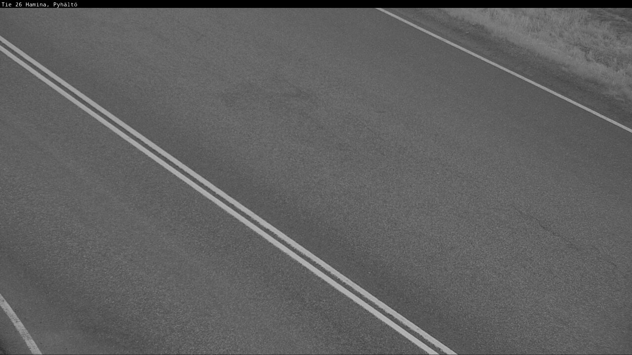 Weather Camera Image Road 26 Hamina, Pyhältö, Hamina, Kymenlaakso
