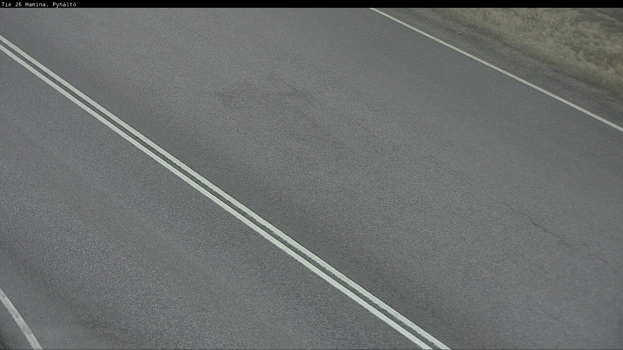Weather Camera Image Road 26 Hamina, Pyhältö, Hamina, Kymenlaakso