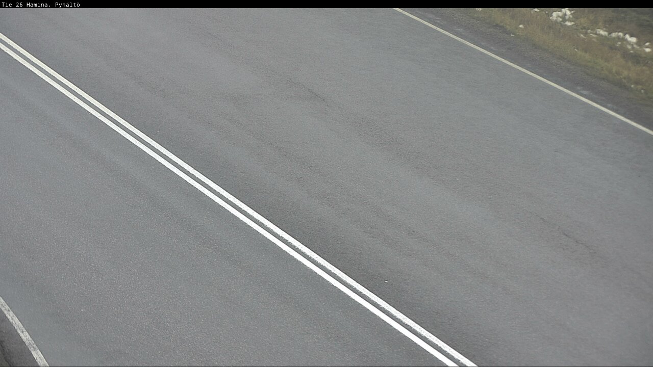 Weather Camera Image Road 26 Hamina, Pyhältö, Hamina, Kymenlaakso