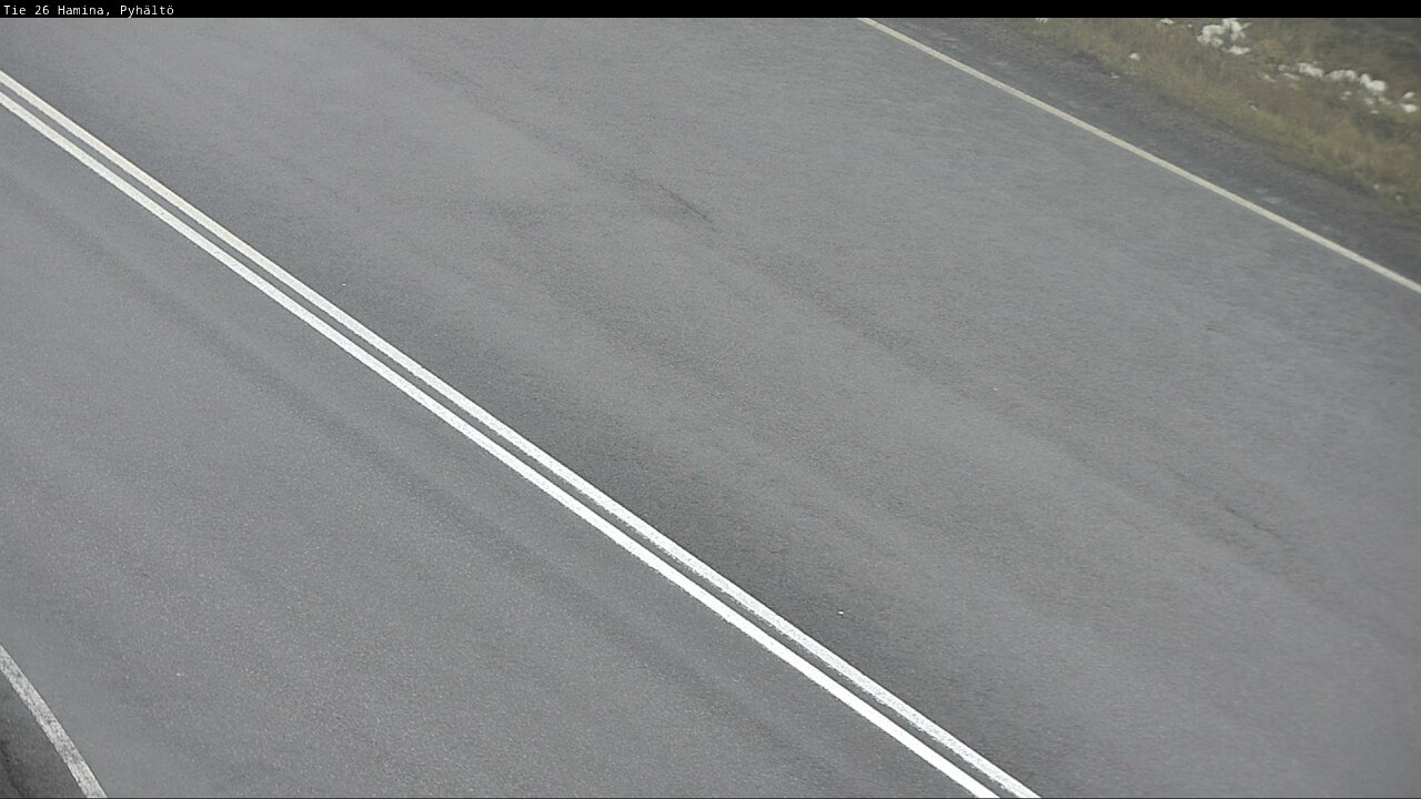 Weather Camera Image Road 26 Hamina, Pyhältö, Hamina, Kymenlaakso