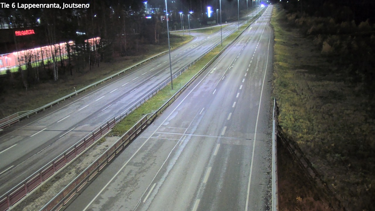 Weather Camera Image Väg 6 Villmanstrand, jotseno, Lappeenranta, Etelä-Karjala