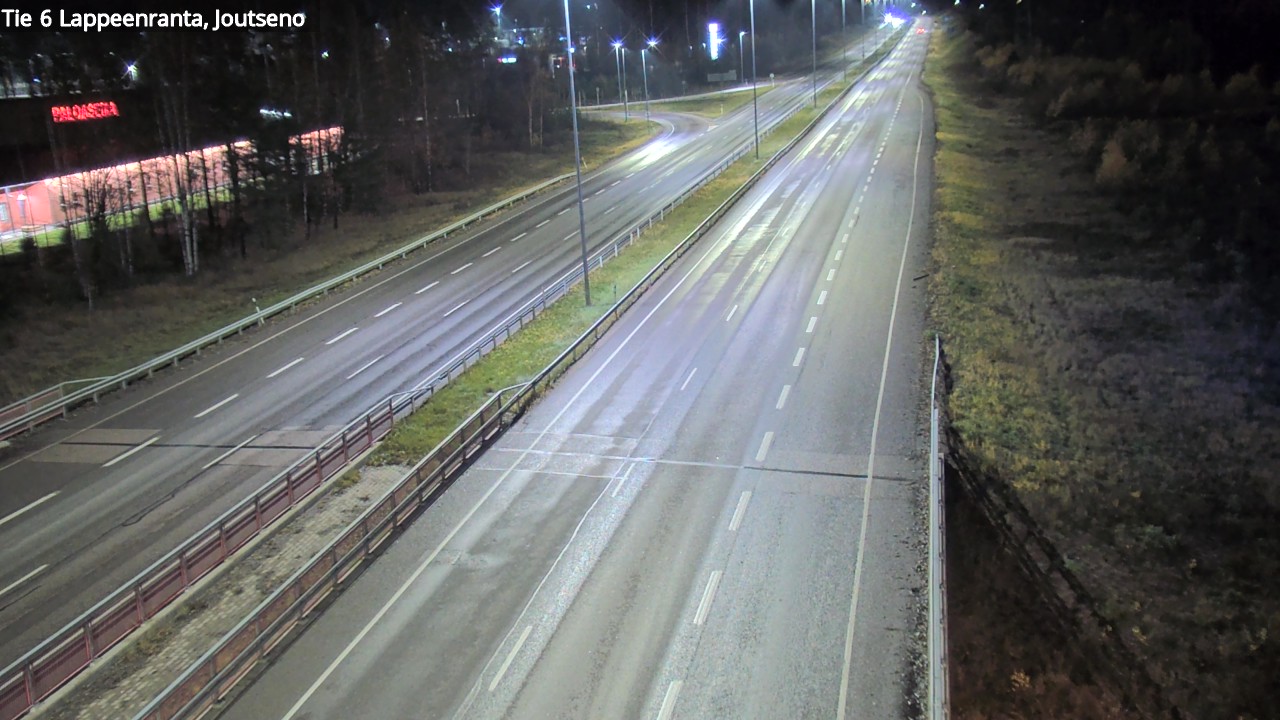 Weather Camera Image Väg 6 Villmanstrand, jotseno, Lappeenranta, Etelä-Karjala
