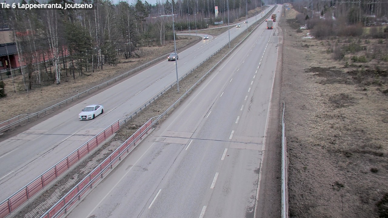 Weather Camera Image Road 6 Lappeenranta, Joutseno, Lappeenranta, Etelä-Karjala