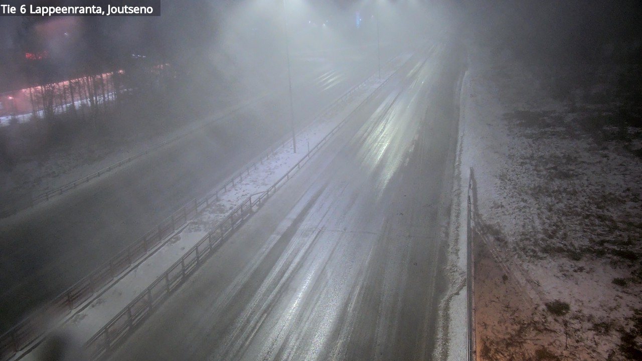 Weather Camera Image Väg 6 Villmanstrand, jotseno, Lappeenranta, Etelä-Karjala