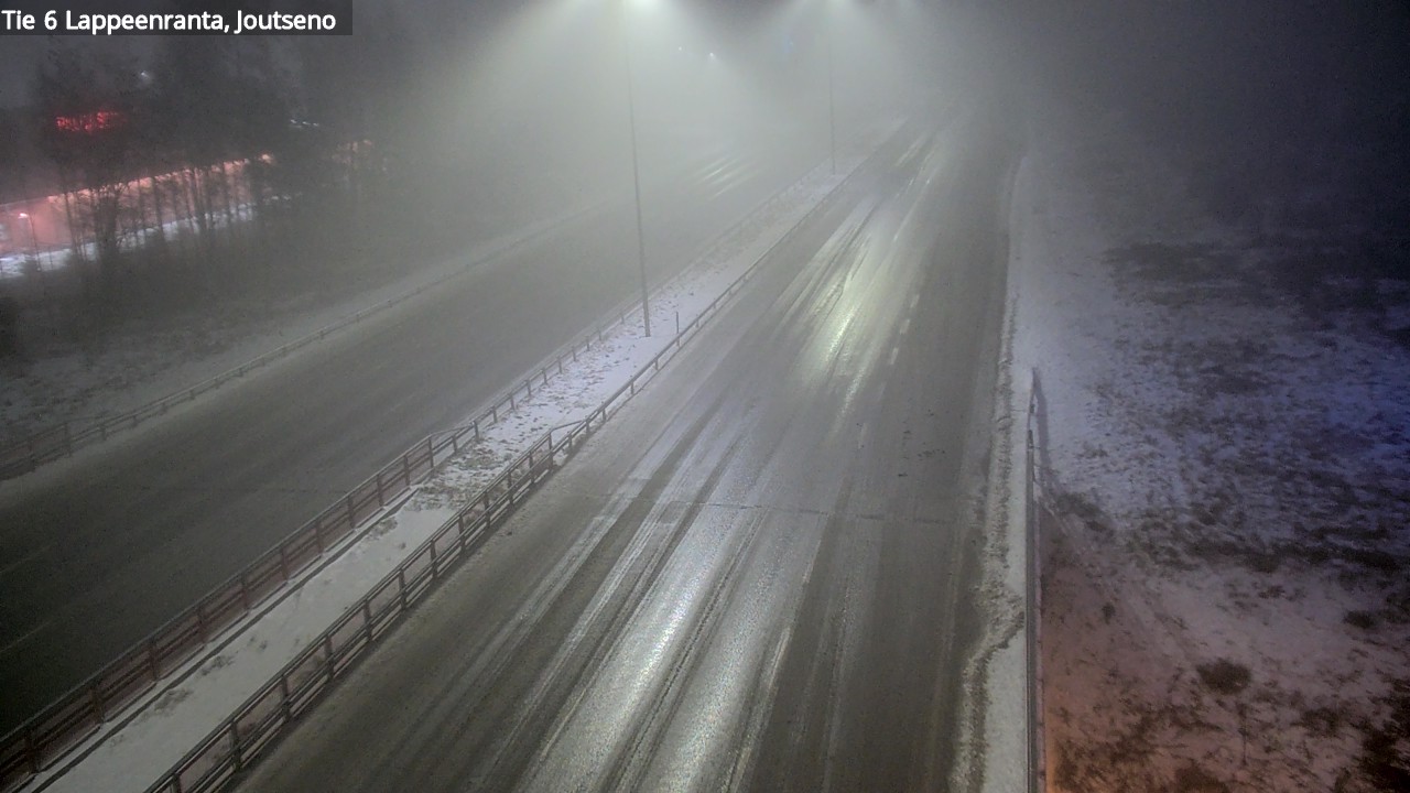 Weather Camera Image Väg 6 Villmanstrand, jotseno, Lappeenranta, Etelä-Karjala