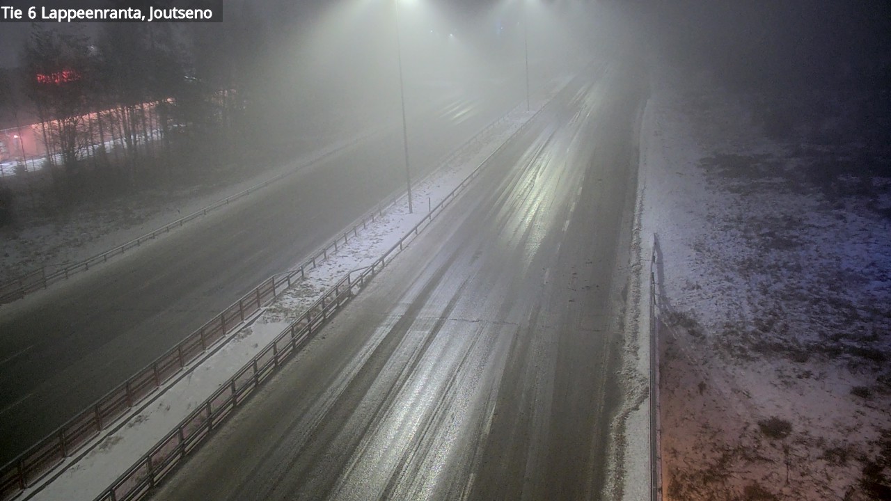 Weather Camera Image Väg 6 Villmanstrand, jotseno, Lappeenranta, Etelä-Karjala