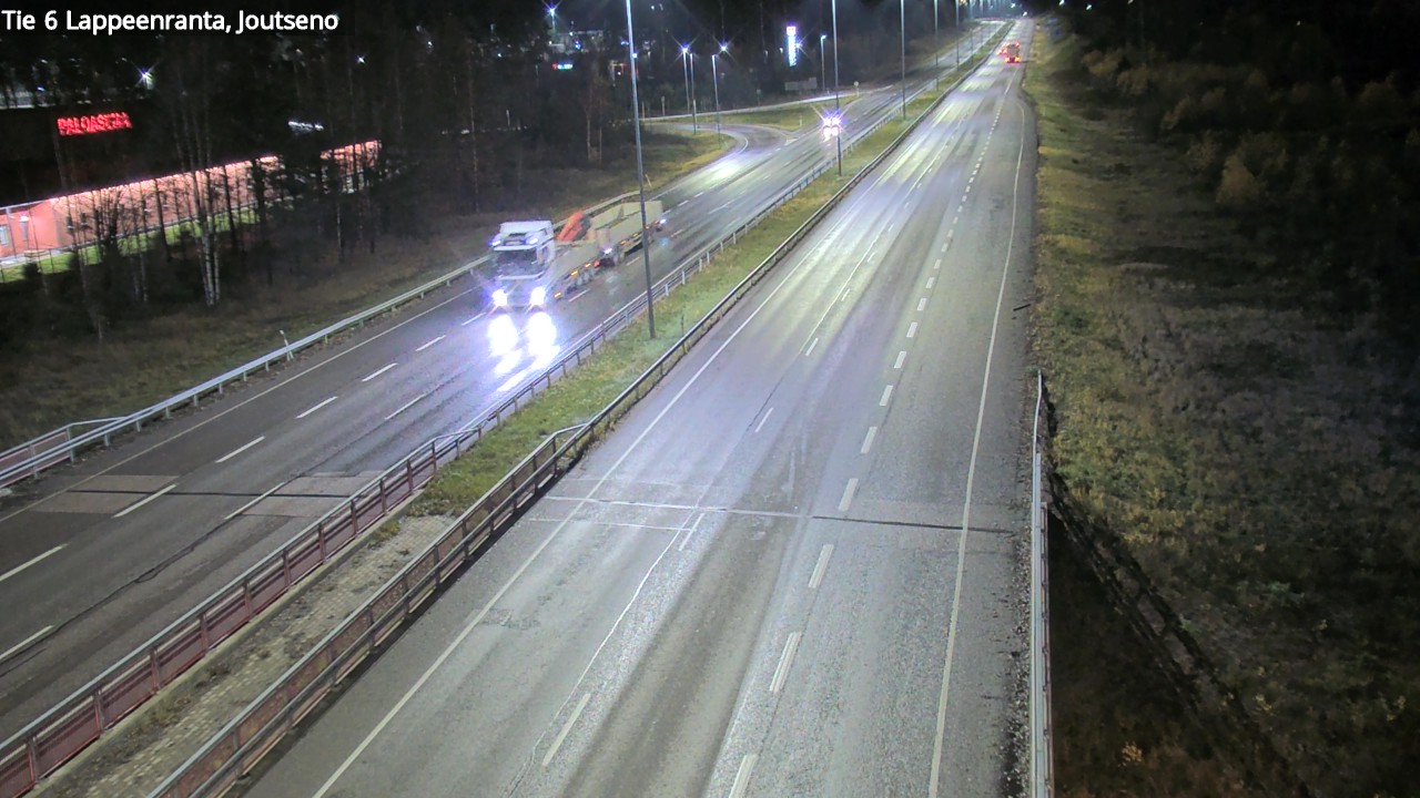 Weather Camera Image Väg 6 Villmanstrand, jotseno, Lappeenranta, Etelä-Karjala