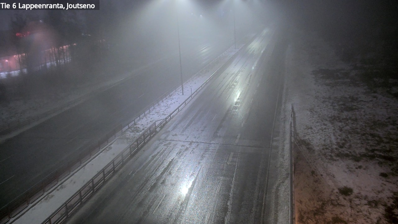 Weather Camera Image Väg 6 Villmanstrand, jotseno, Lappeenranta, Etelä-Karjala