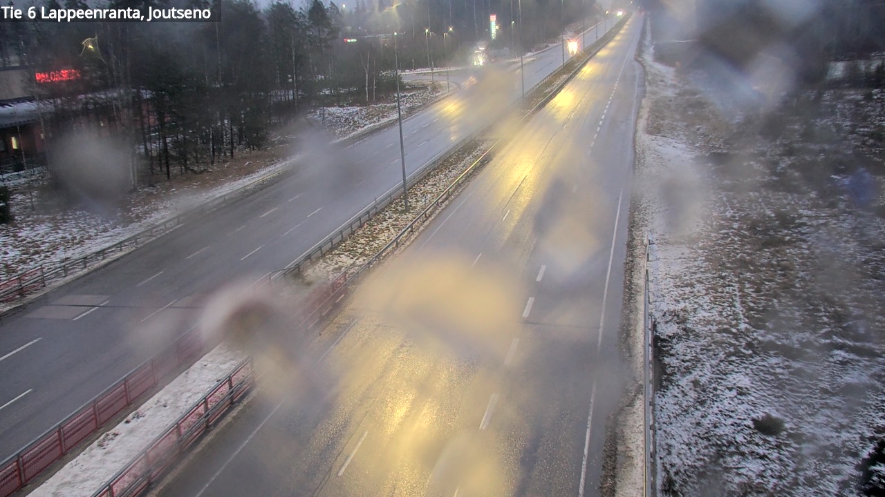 Weather Camera Image Väg 6 Villmanstrand, jotseno, Lappeenranta, Etelä-Karjala