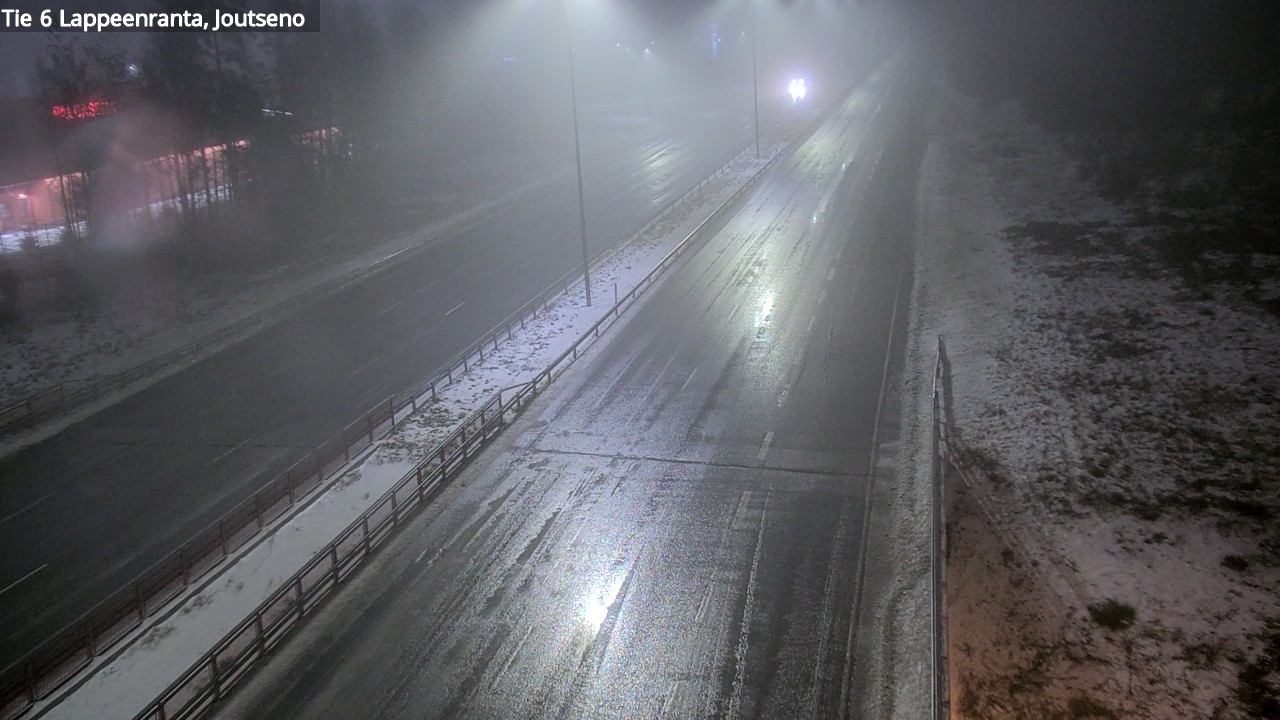 Weather Camera Image Väg 6 Villmanstrand, jotseno, Lappeenranta, Etelä-Karjala