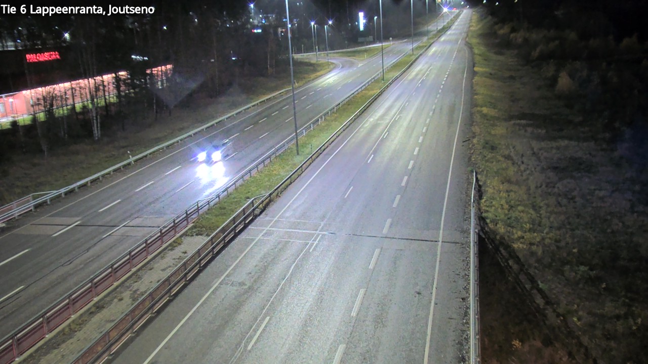 Weather Camera Image Road 6 Lappeenranta, Joutseno, Lappeenranta, Etelä-Karjala