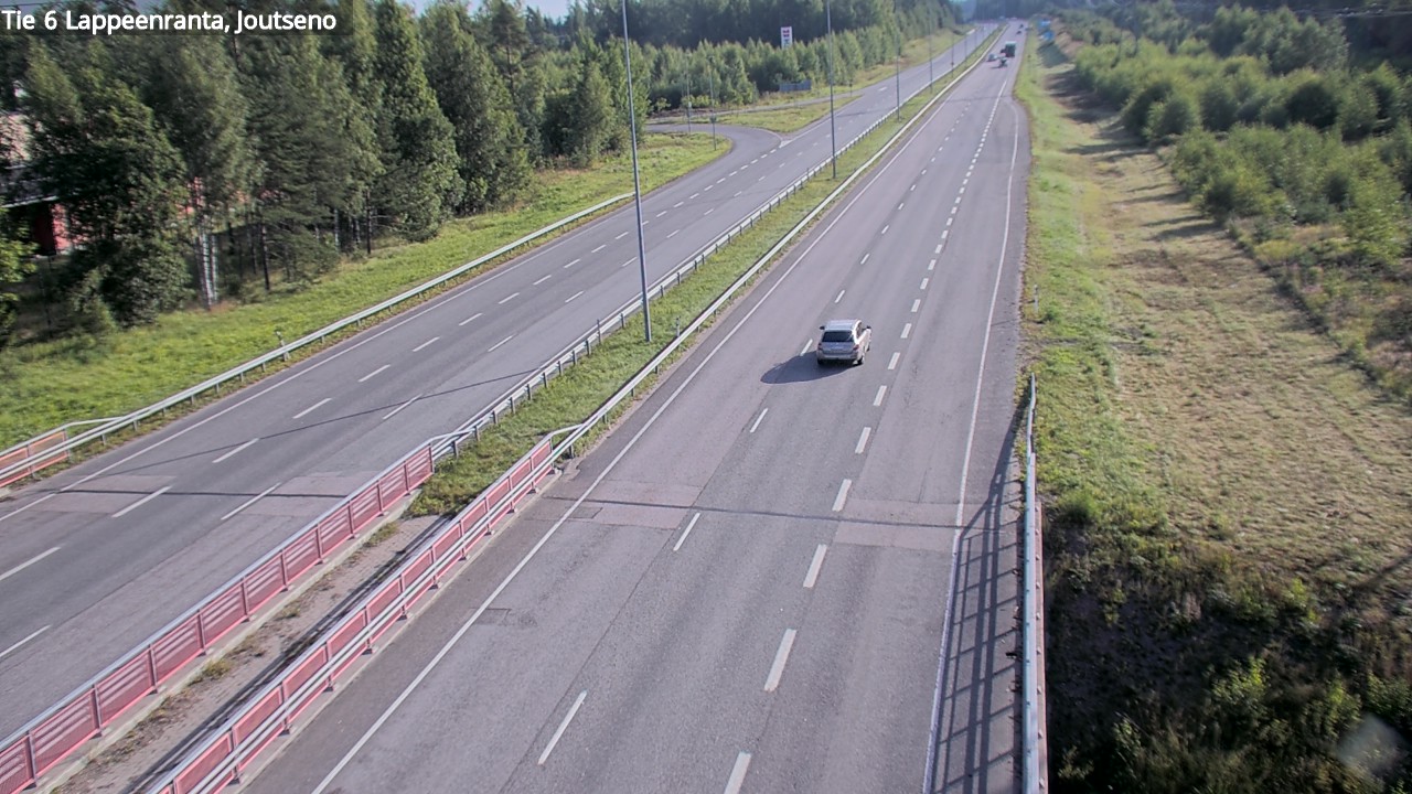 Weather Camera Image Road 6 Lappeenranta, Joutseno, Lappeenranta, Etelä-Karjala