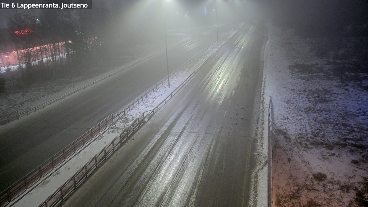 Weather Camera Image Väg 6 Villmanstrand, jotseno, Lappeenranta, Etelä-Karjala