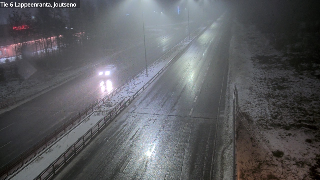 Weather Camera Image Väg 6 Villmanstrand, jotseno, Lappeenranta, Etelä-Karjala