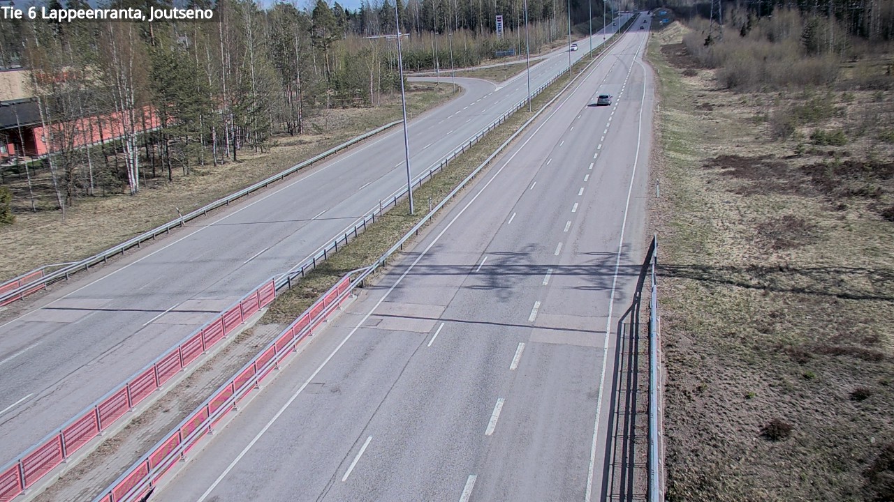 Weather Camera Image Väg 6 Villmanstrand, jotseno, Lappeenranta, Etelä-Karjala