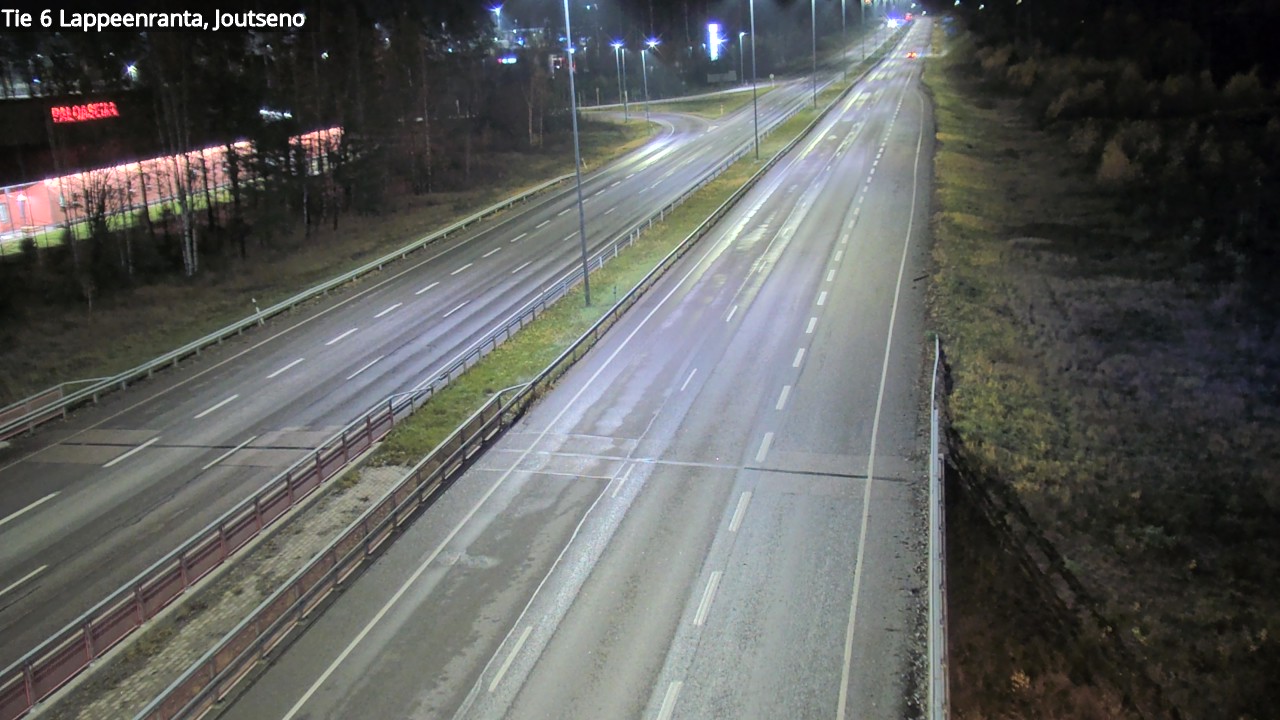 Weather Camera Image Väg 6 Villmanstrand, jotseno, Lappeenranta, Etelä-Karjala