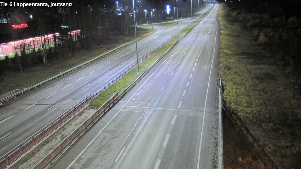 Weather Camera Image Väg 6 Villmanstrand, jotseno, Lappeenranta, Etelä-Karjala