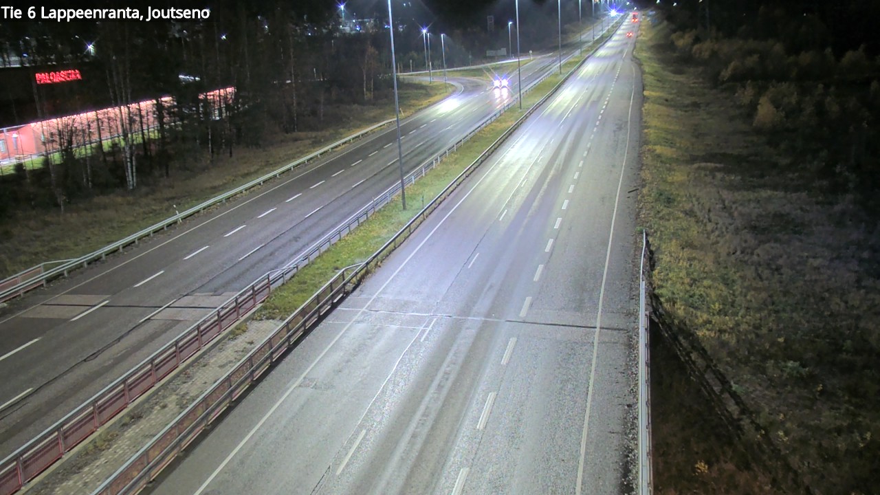 Weather Camera Image Väg 6 Villmanstrand, jotseno, Lappeenranta, Etelä-Karjala
