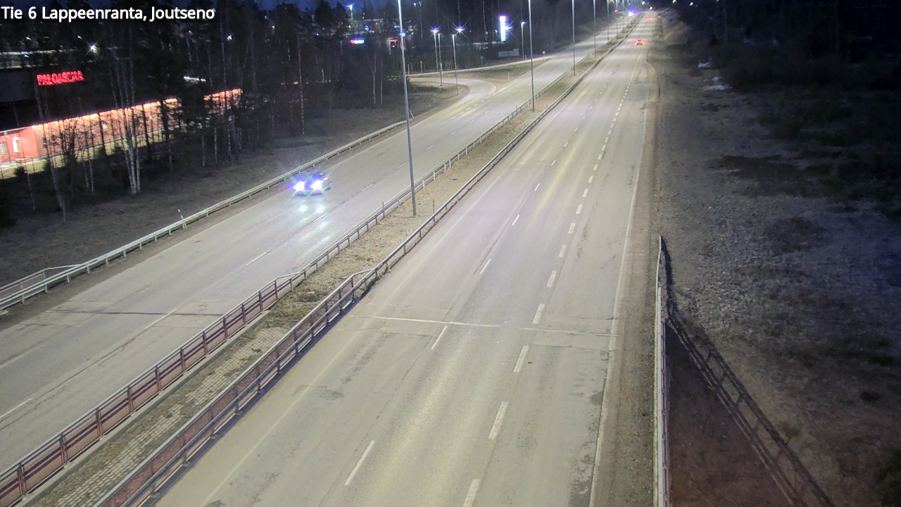 Weather Camera Image Road 6 Lappeenranta, Joutseno, Lappeenranta, Etelä-Karjala
